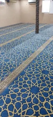 موكيت مسجد رول بخطوط صفوف الصلاة - صورة 2